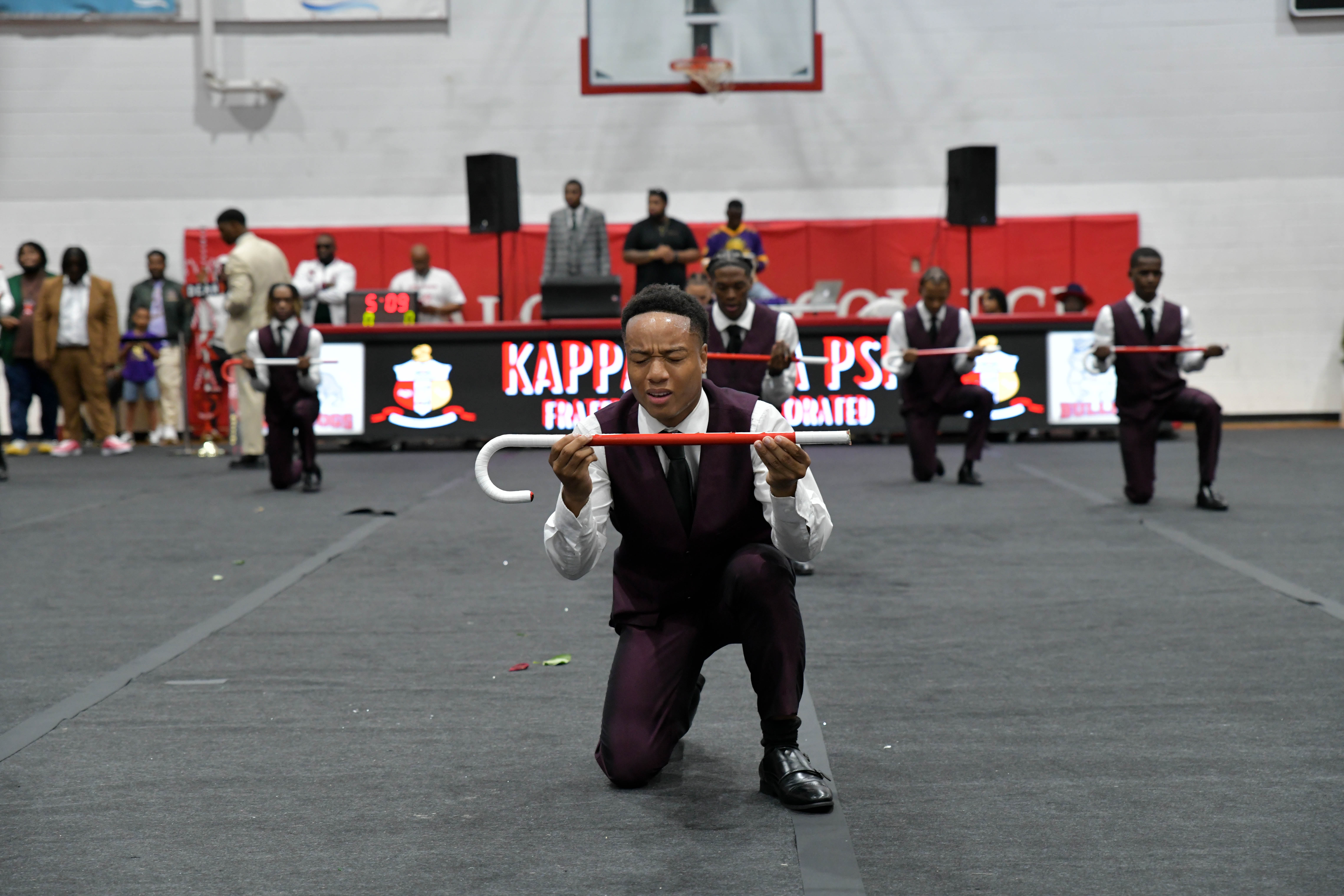 Kappa Alpha Psi members at event