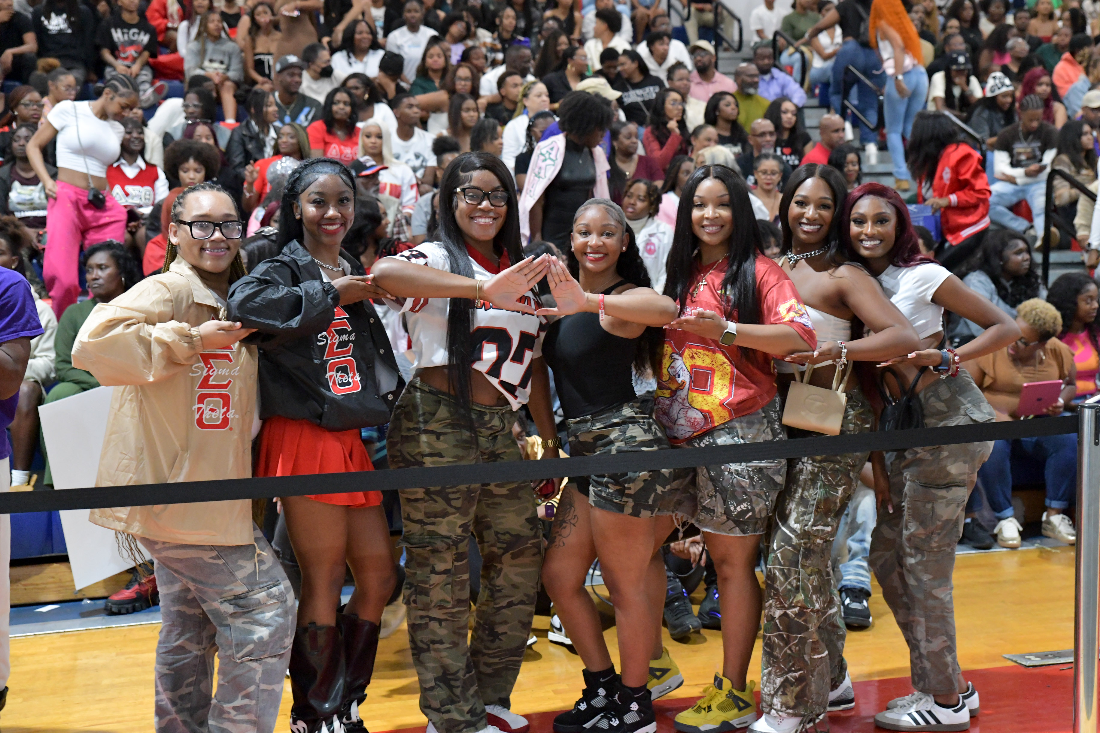 Delta Sigma Theta members at event