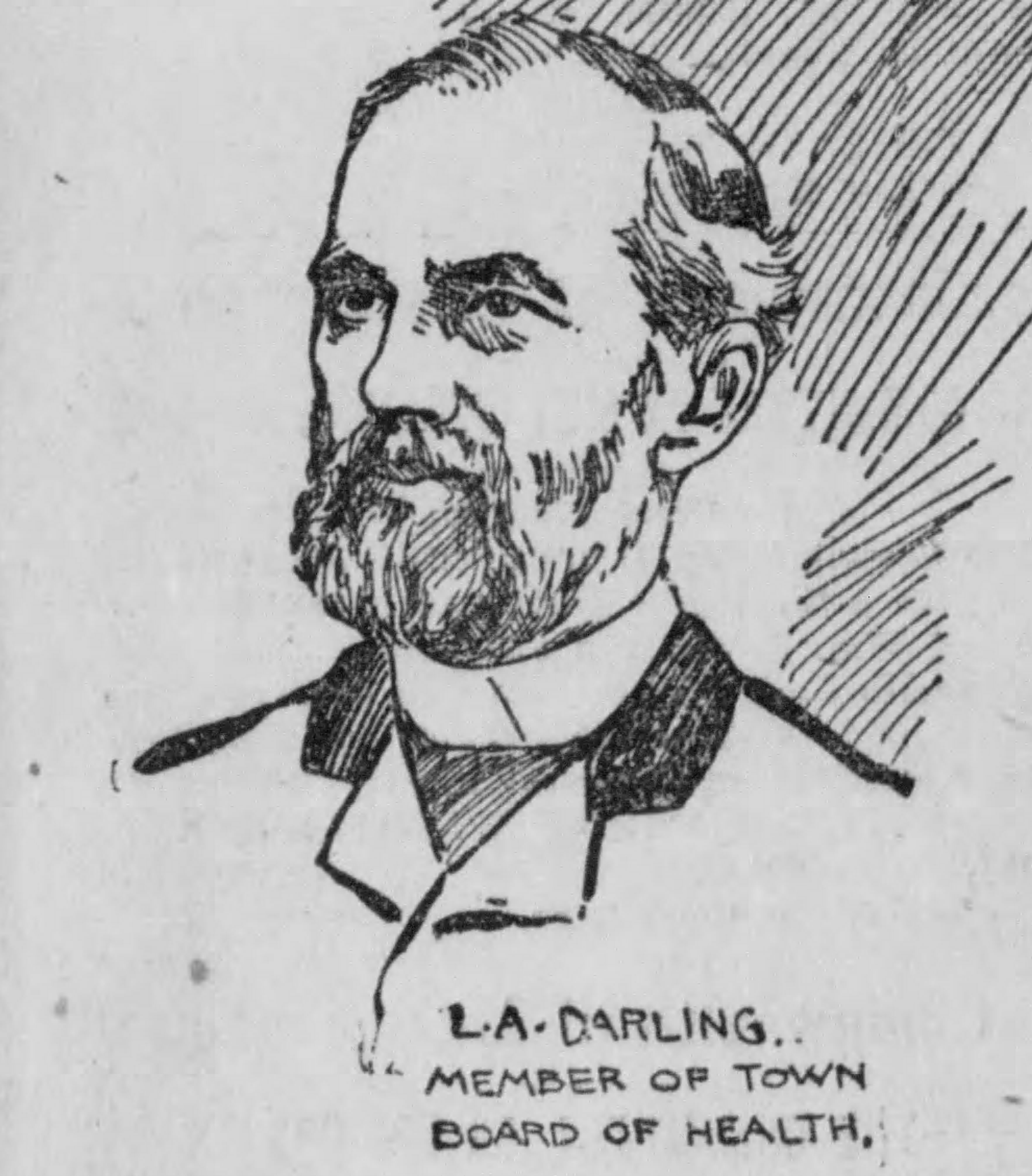 Reverend Leander A. Darling — Principal/President, 1875–1877