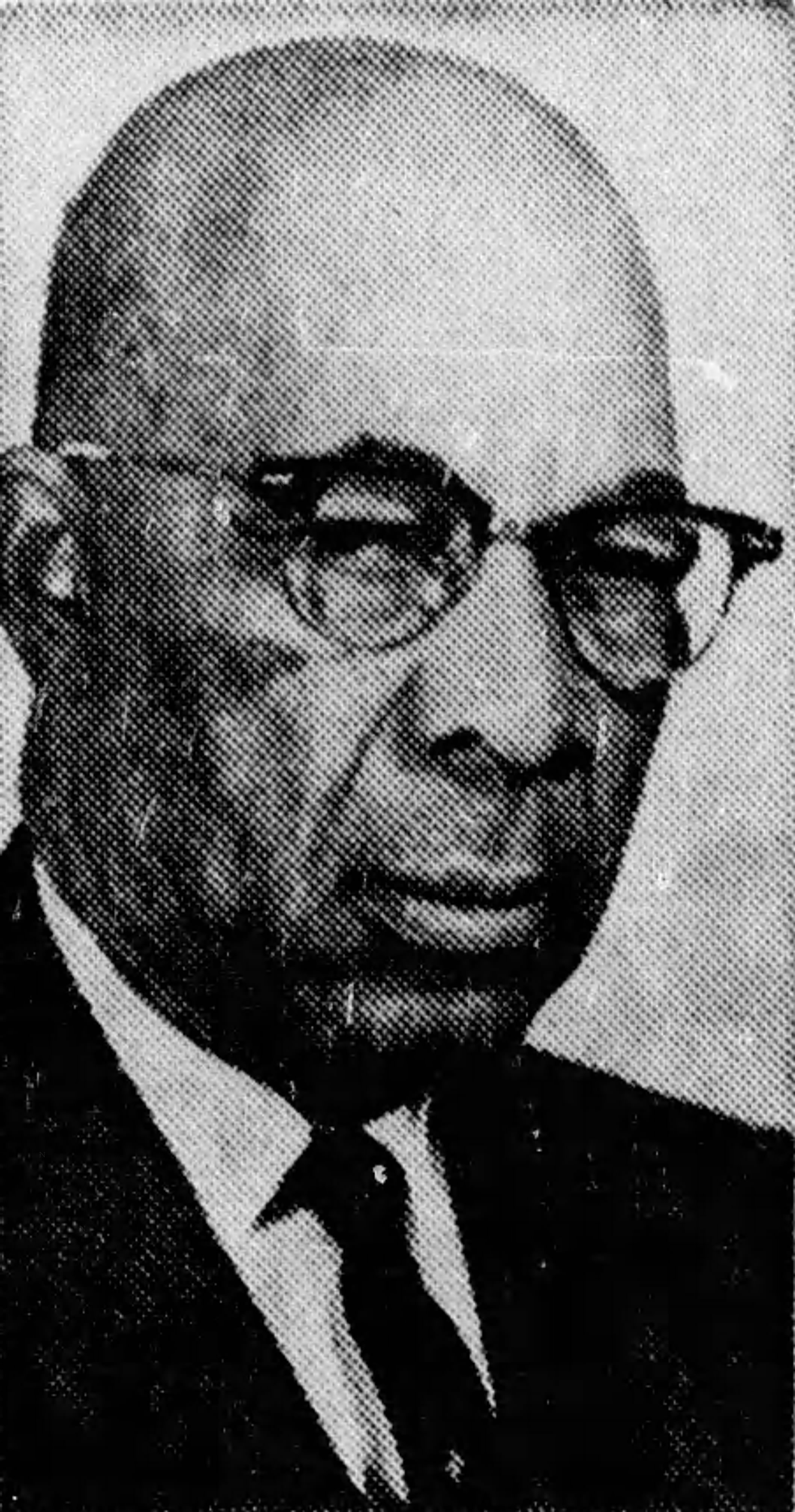 Dean Lionel B. Fraser — Acting President, 1945–1947