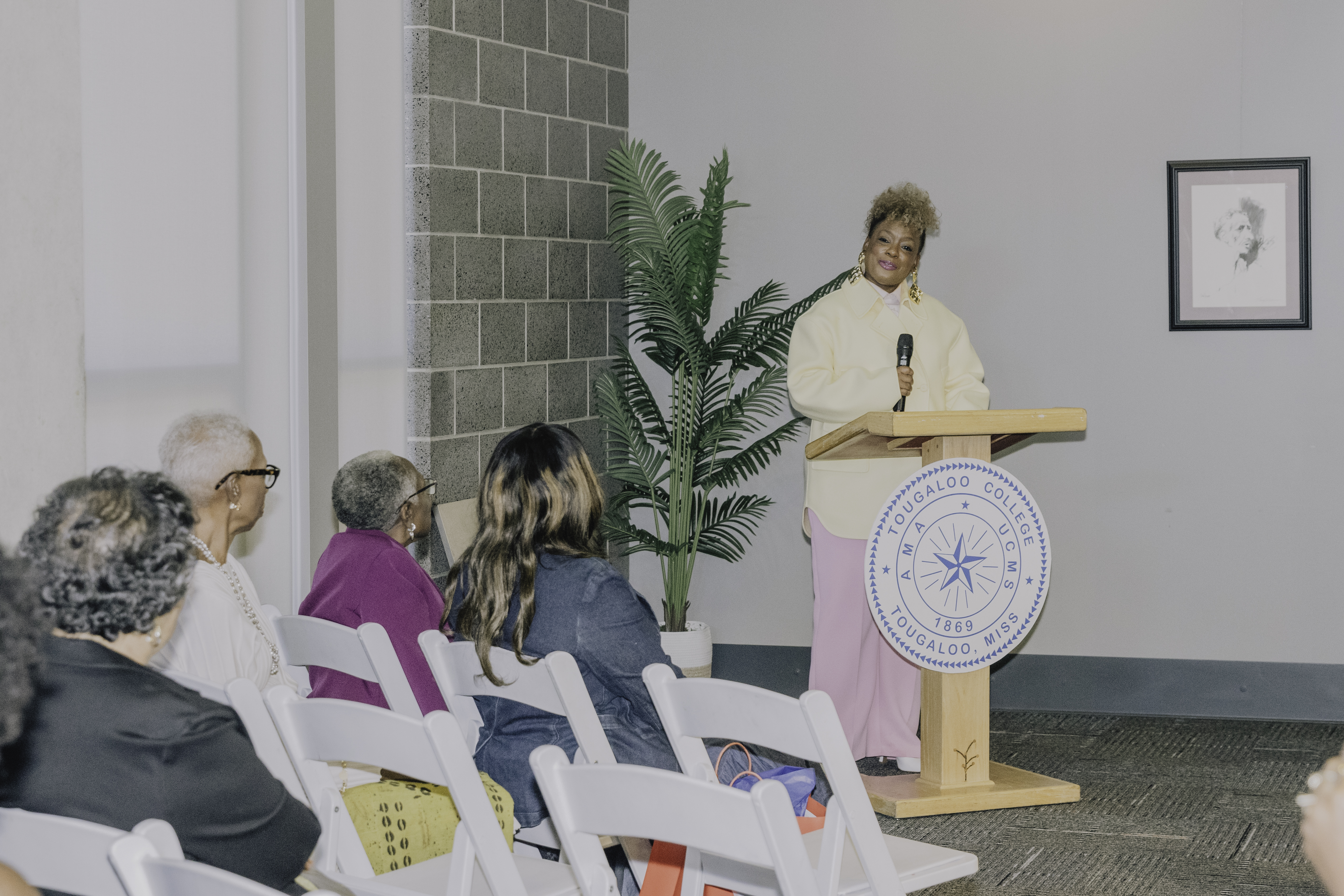 Audience at Tougaloo College during The Convocation weekend