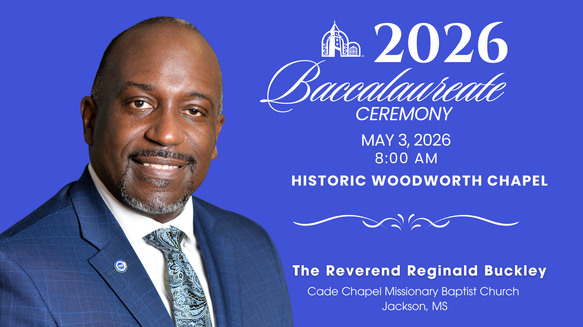 Rev. Buckley About Banner