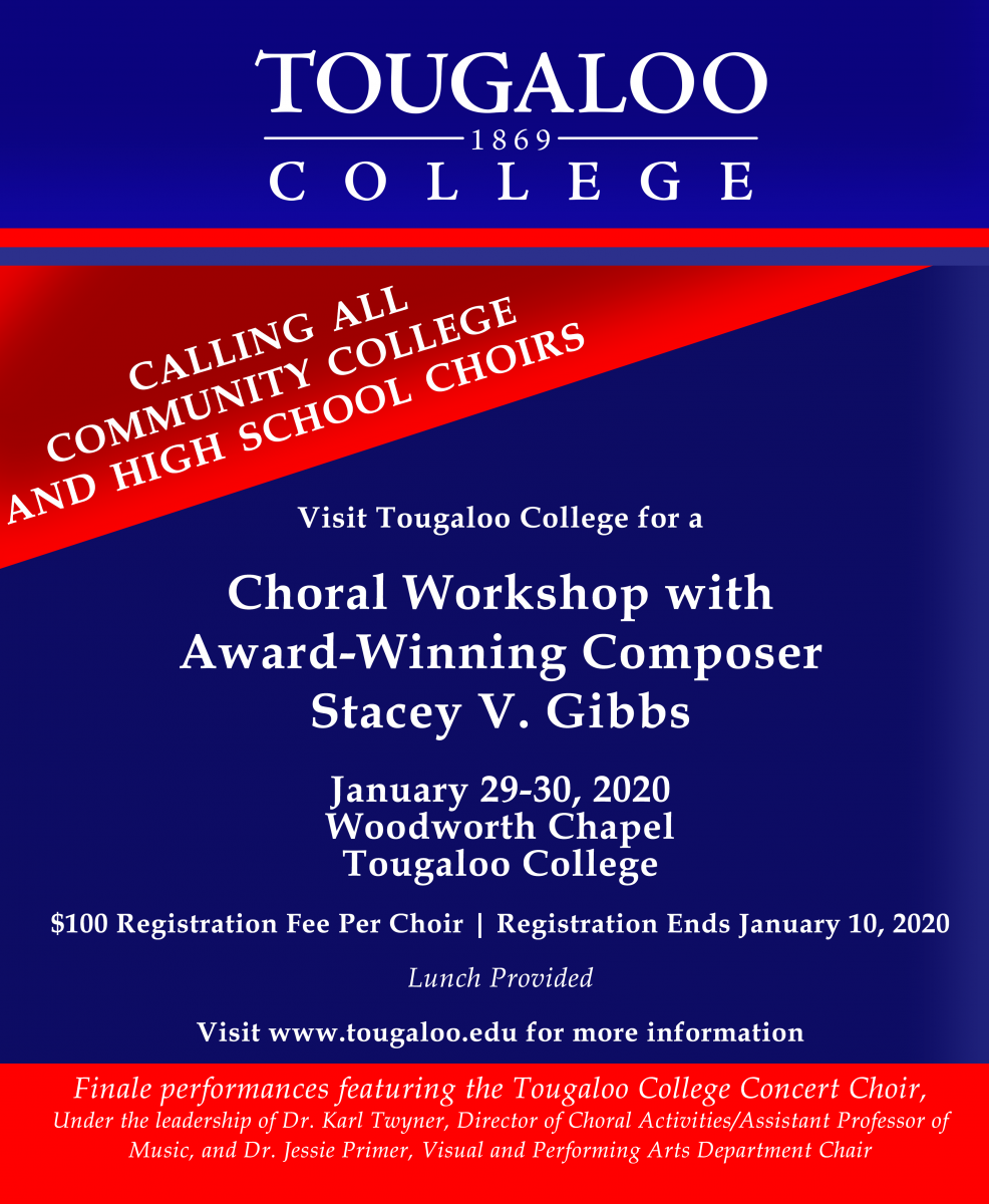 Stacy Gibbs Choral Workshop Flyer